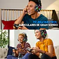 Audifonos Con Microfono Gamer Auriculares Diadema USB RGB - Miniatura 4