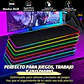 Alfombrilla Mousepad 40x89 Con Luz Led RGB Antideslizante - Miniatura 2