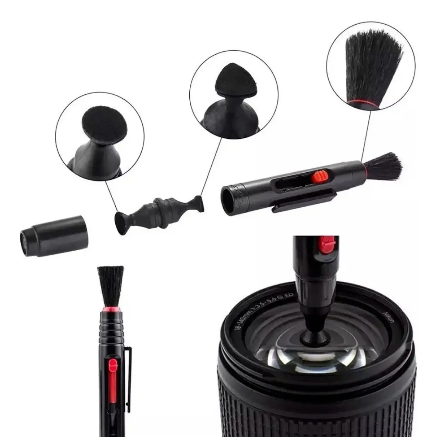 Kit De Limpieza Portatil Cámaras Fotográficas Sensor Lente 3