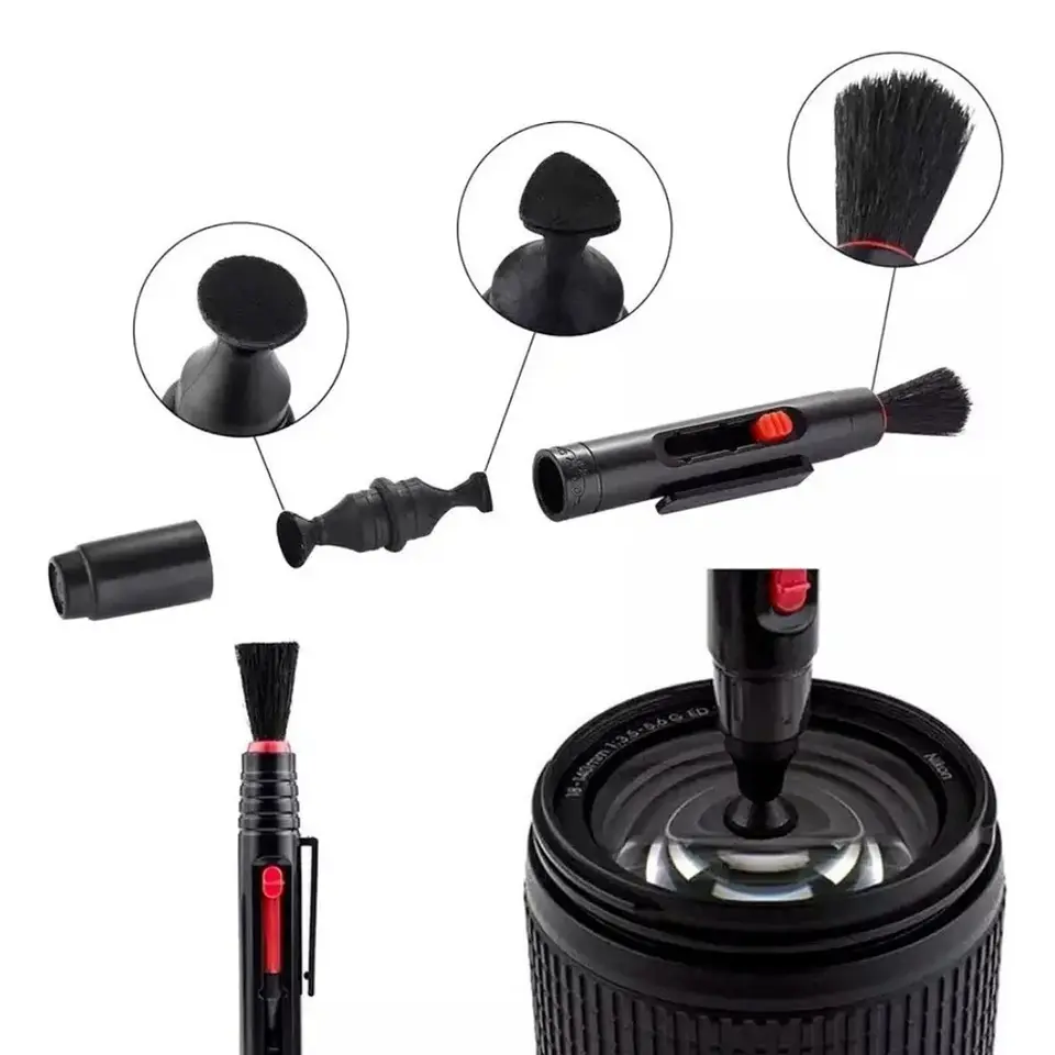 Kit De Limpieza Portatil Cámaras Fotográficas Sensor Lente 3