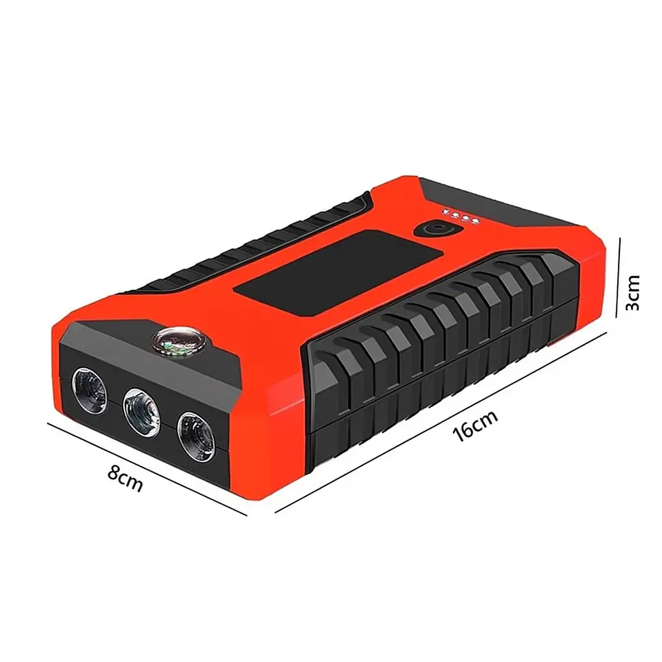 Arrancador Partidor Batería Autos 12V Cargador USB Telefono 2
