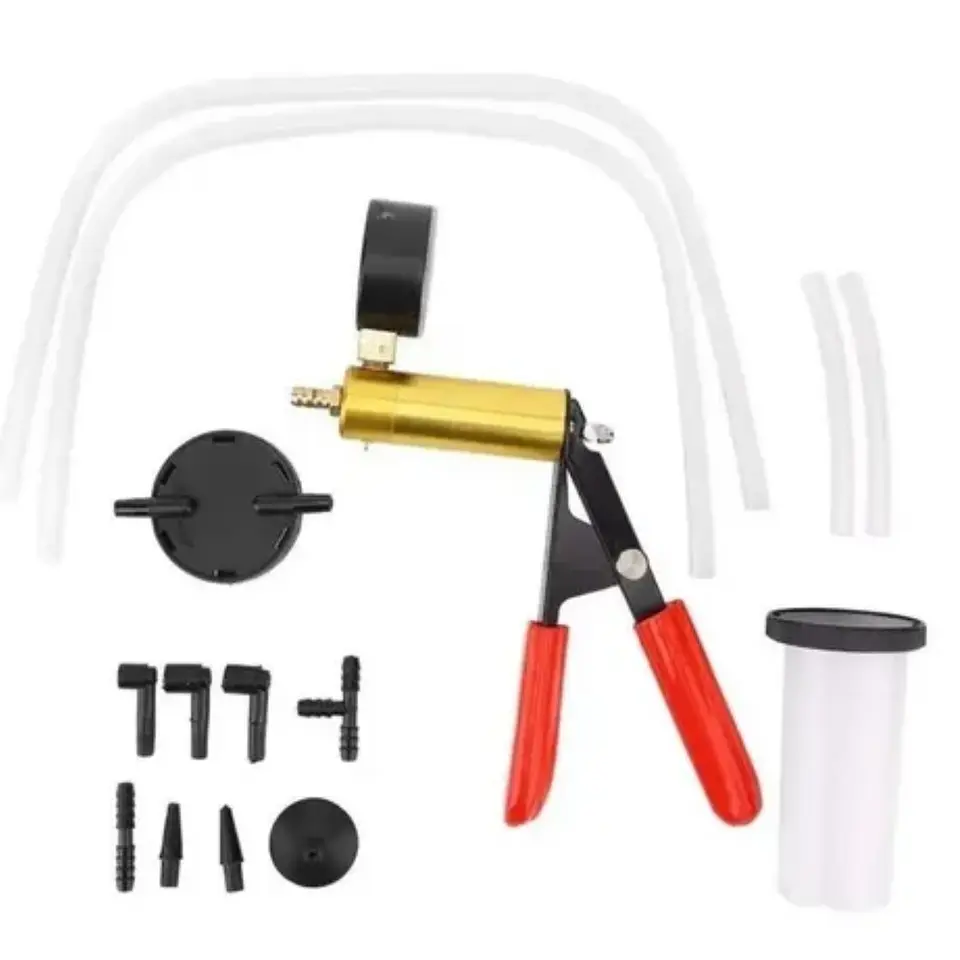 Kit Bomba Purgador Sangrador De Frenos Prueba Vacío Manual 4