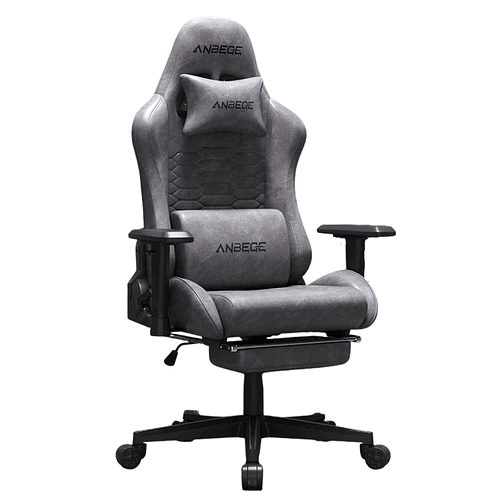 Silla Gamer Ergonómica Con Reposapiés Reclinable Profesional