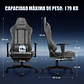 Silla Gamer Ergonómica Con Reposapiés Reclinable Profesional - Miniatura 2