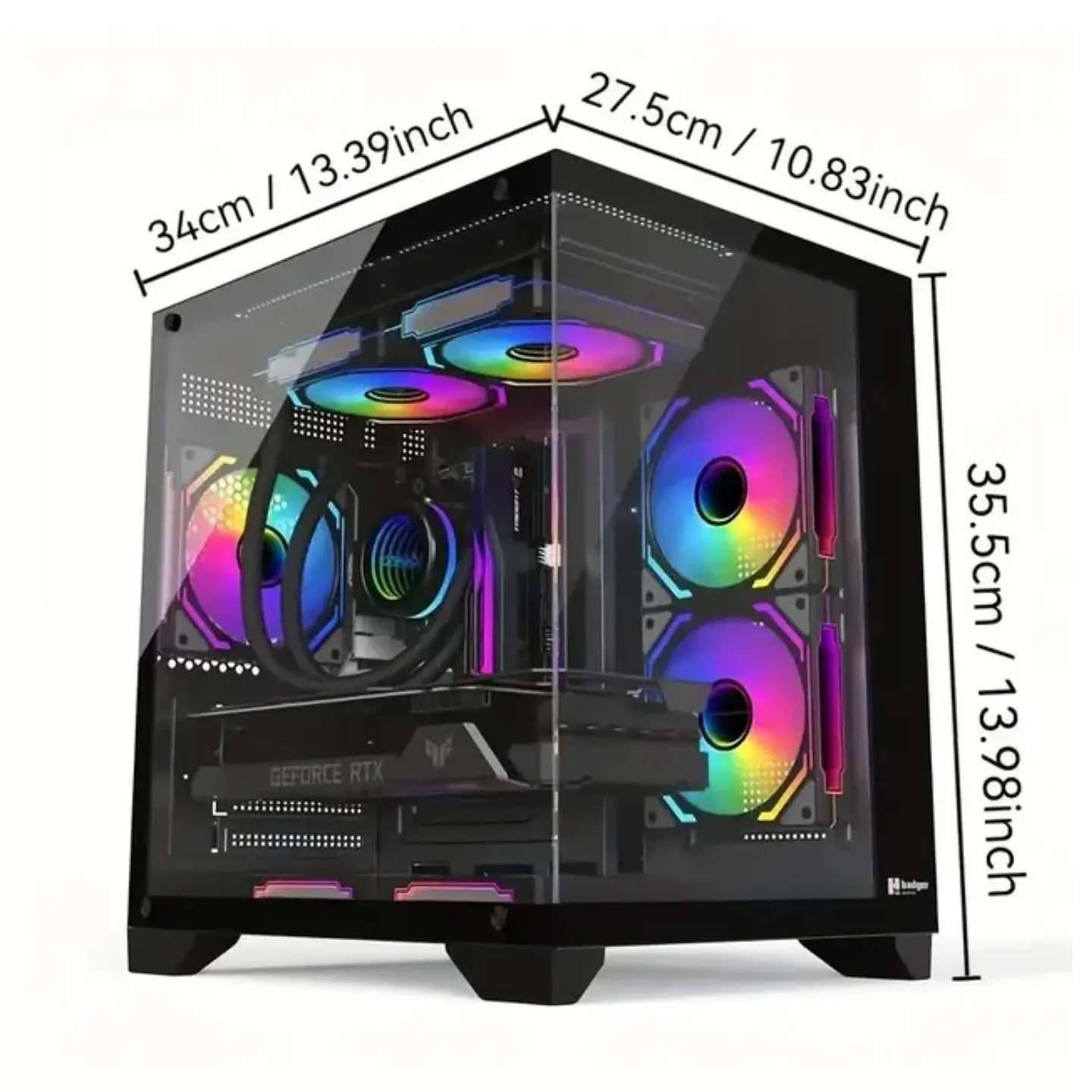 Pc Gamer Ryzen 7 RAM 16 GB DDR4 SSD 1 TB 8 Nucleos 4.26 Ghz 2