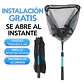 Chinguillo Red De Pesca Malla Plegable Piscina Trampa Caza - Miniatura 4