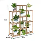 Estante Para Macetas Soporte De Plantas Huerto Decorativo - Miniatura 2