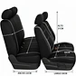 Cubreasientos Funda Universal Completo Para Automovil - Miniatura 2