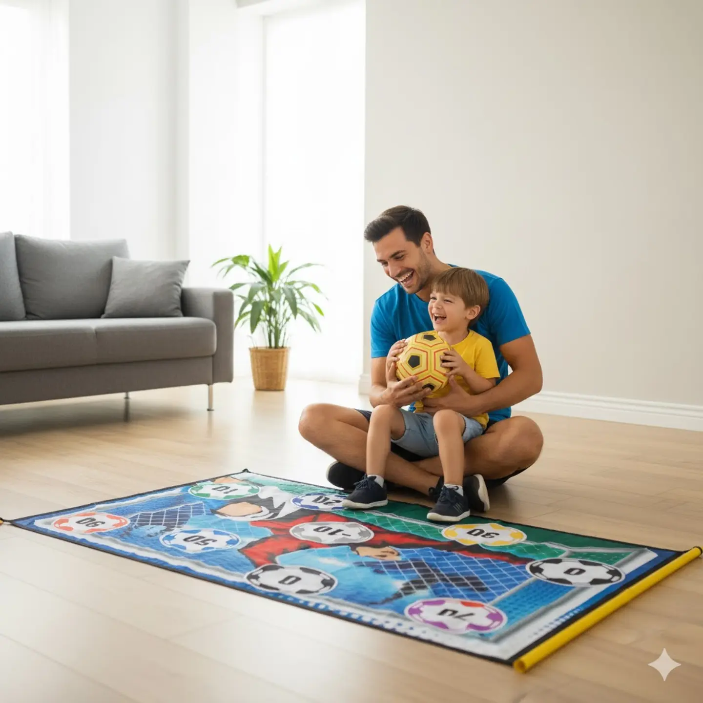 Juego de Futbol Portería De Velcro Para Niños Con Pelota 5