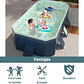 Piscina Infantil 2.6 Metros Armable Plegable Para Exteriores - Miniatura 3