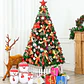 Arbol De Navidad 180 cm Artificial Frondoso Con Accesorios - Miniatura 3