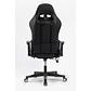 Silla Gamer Luz RGB Soporte Lumbar Reclinable Reposapiés - Miniatura 4