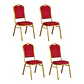 Pack 4 Silla Tapizada Eventos Fiestas Conferencias Comedor (Reacondicionado) - Miniatura 1