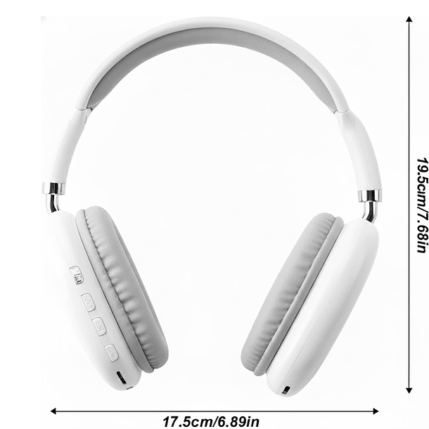 Audífonos Diadema Gamer P9 Bluetooth Cancelación de Ruido 6