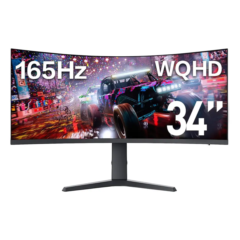Monitor Pantalla Gamer Curvo 34