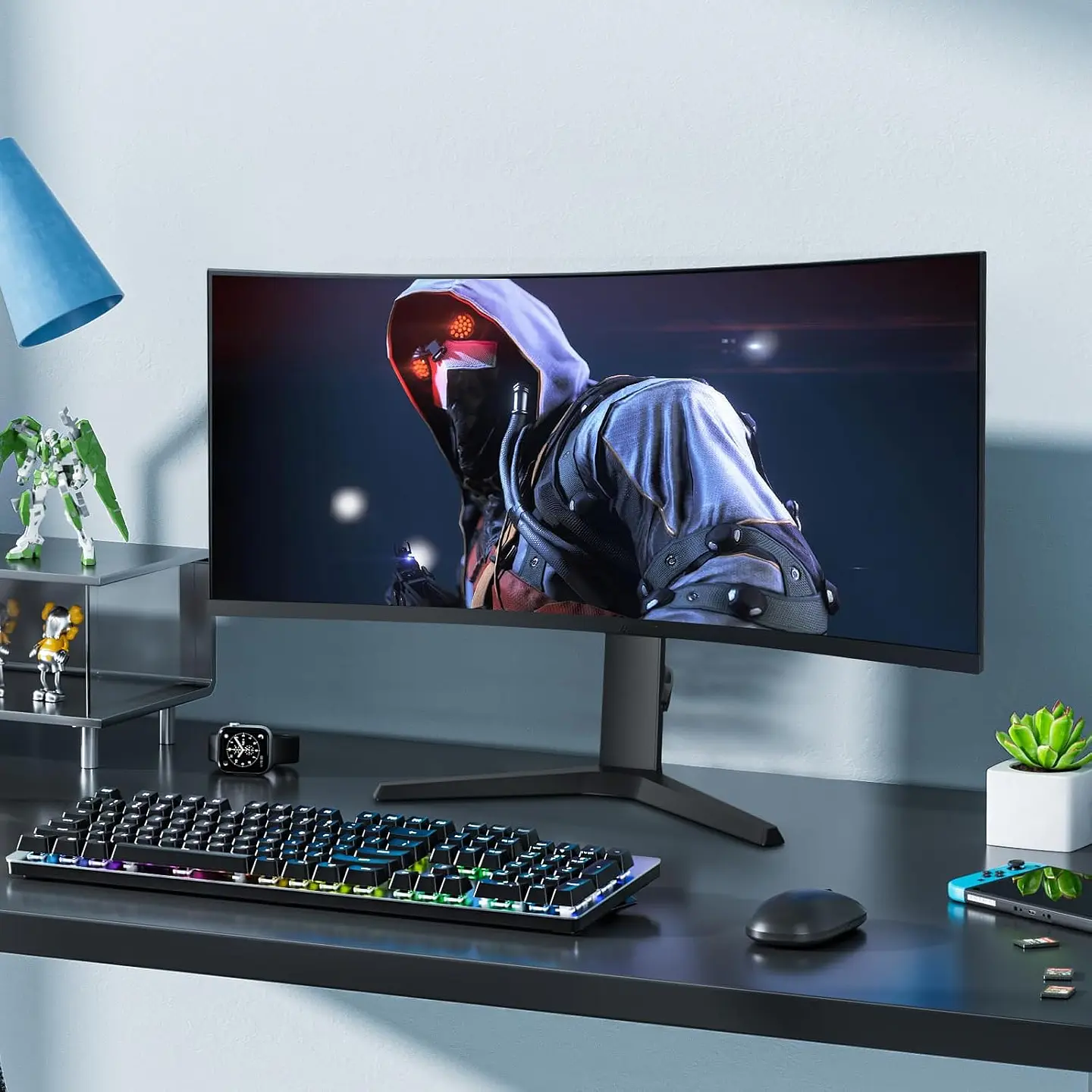 Monitor Pantalla Gamer Curvo 34