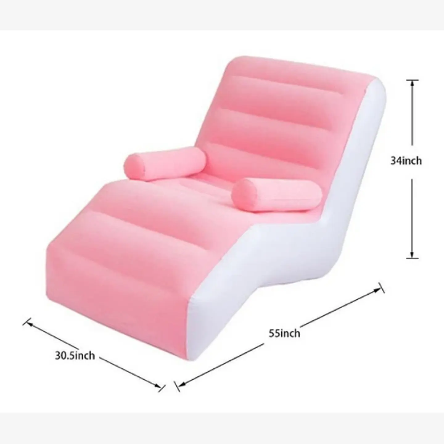 Sofá Silla Sillón Inflable Con Inflador (Reacondicionado) 2