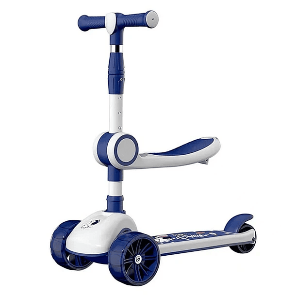 Scooter Monopatín 3 Ruedas Led Musical Plegable Niños Regulable (Reacondicionado) 1