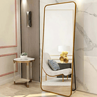 Espejo Rectangular De Cuerpo Entero 160x50cm Con Soporte 4