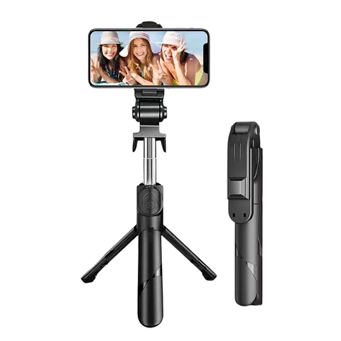 Estabilizador Trípode Selfie Stick Mando Bluetooth 