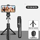 Estabilizador Trípode Selfie Stick Mando Bluetooth  - Miniatura 5