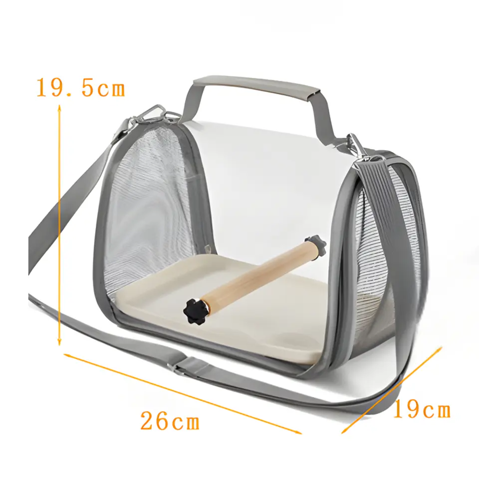 Bolsa de Viaje para Pájaros Portátil Resistente Transpirable 3