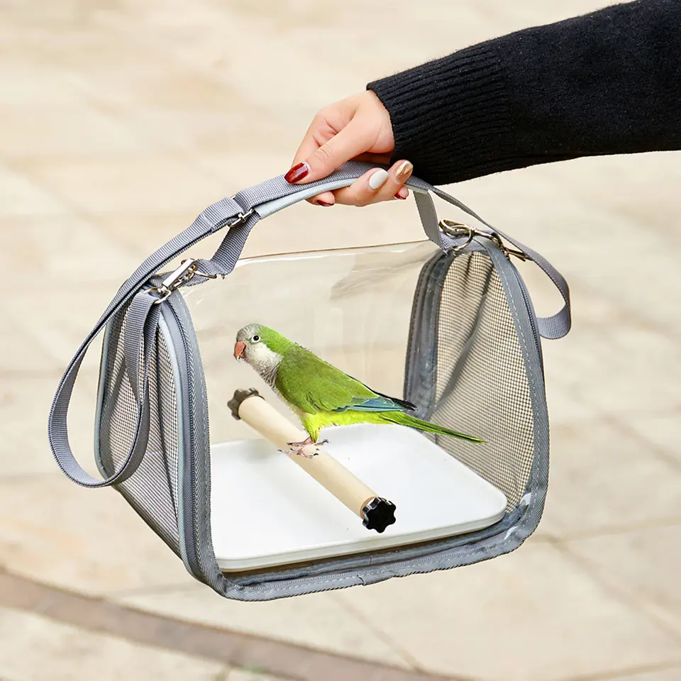Bolsa de Viaje para Pájaros Portátil Resistente Transpirable 4