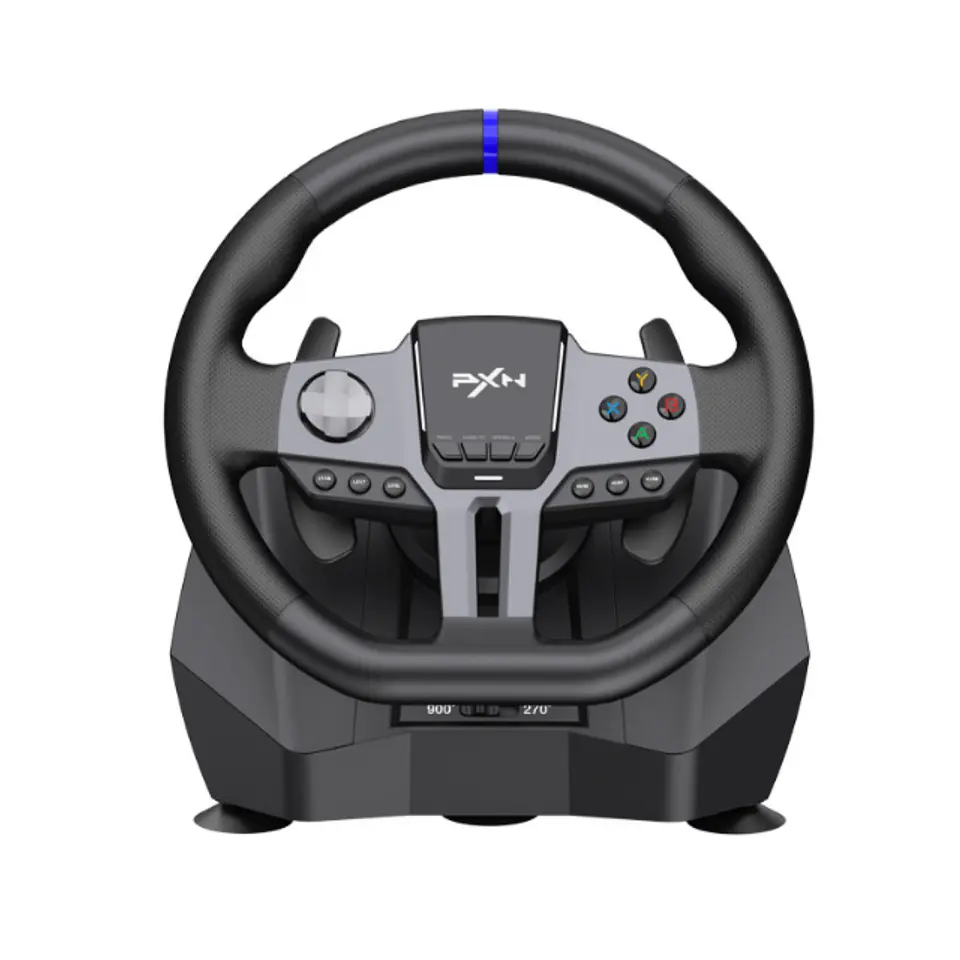 Volante V9 G2 con Pedales y Palanca para PC Simulación 2