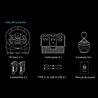 Volante V9 G2 con Pedales y Palanca para PC Simulación 8