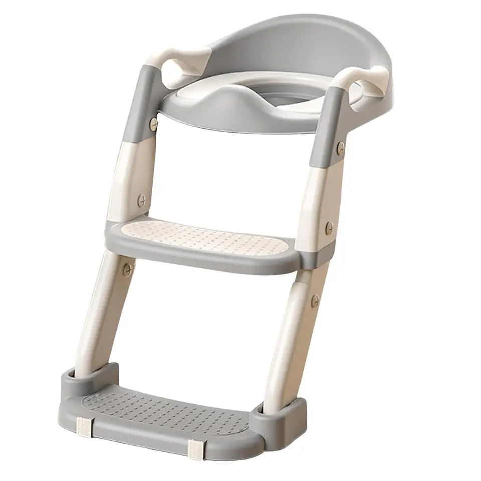 Inodoro Portátil Infantil con Escalón Asistente para Baño 1