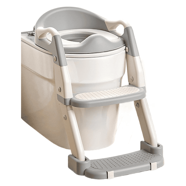 Inodoro Portátil Infantil con Escalón Asistente para Baño 2