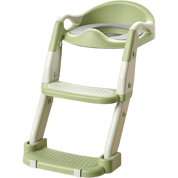 Inodoro Portátil Infantil con Escalón Asistente para Baño 5