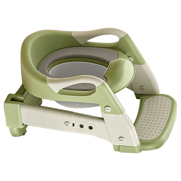 Inodoro Portátil Infantil con Escalón Asistente para Baño 6