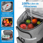 Bolsa de Picnic Amplia Diseño Simple Ideal para Excursiones 6