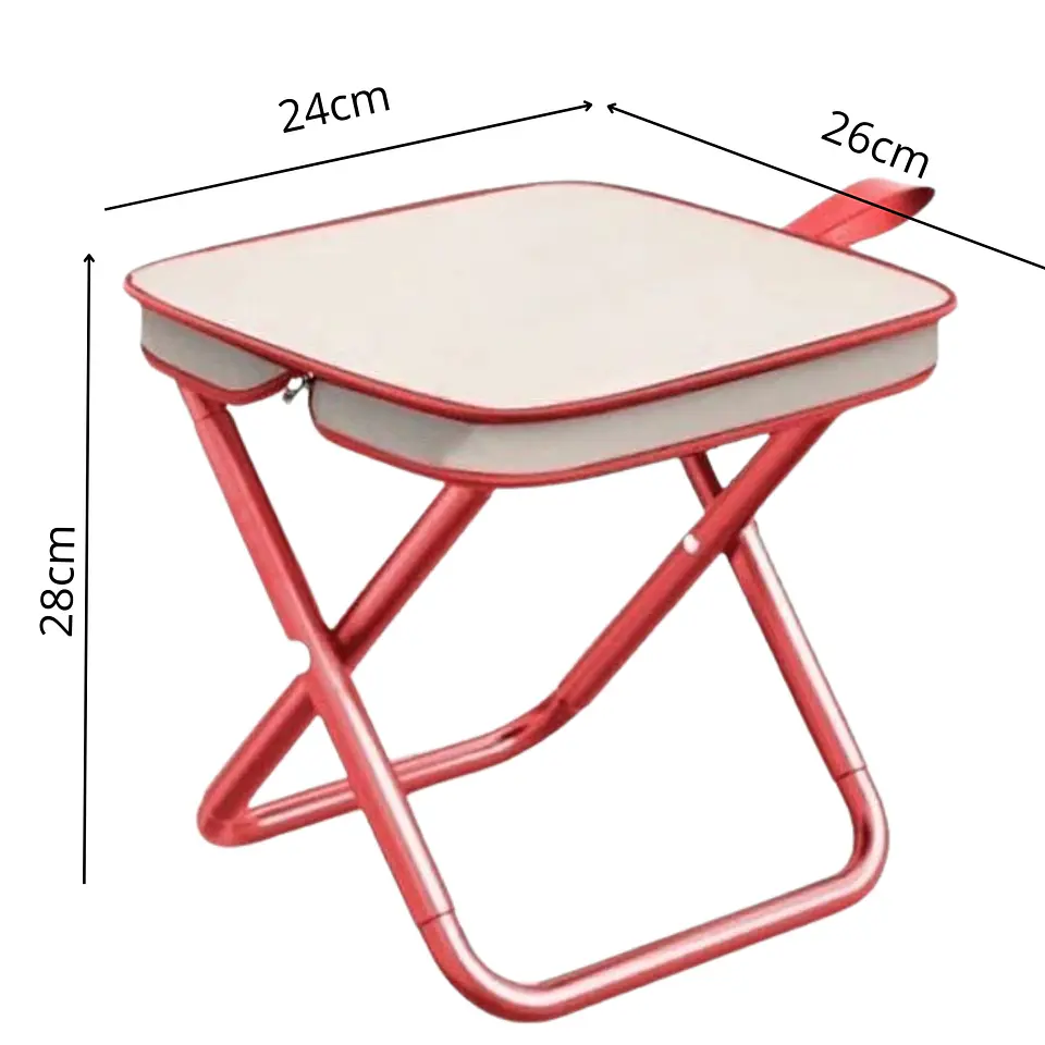 Silla Plegable para Exterior Portátil Cómoda y Fácil de Llevar 6