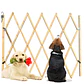 Puerta Plegable Para Mascotas Valla De Seguridad De Madera - Miniatura 1