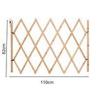 Puerta Plegable Para Mascotas Valla De Seguridad De Madera 2
