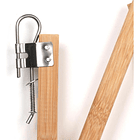 Puerta Plegable Para Mascotas Valla De Seguridad De Madera 5