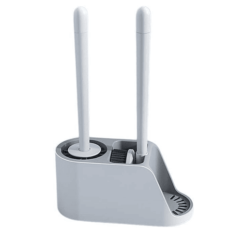 Kit De 2 Cepillo De Limpieza Para Inodoro Con Soporte