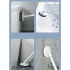 Kit De 2 Cepillo De Limpieza Para Inodoro Con Soporte 5