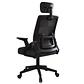 Silla Oficina Con Cabecero Ergonómico Malla Mesh Home Office - Miniatura 1