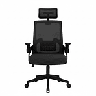 Silla Oficina Con Cabecero Ergonómico Malla Mesh Home Office 2