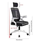 Silla Oficina Con Cabecero Ergonómico Malla Mesh Home Office - Miniatura 3