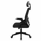 Silla Oficina Con Cabecero Ergonómico Malla Mesh Home Office 4