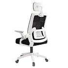 Silla Oficina Con Cabecero Ergonómico Malla Mesh Home Office 5