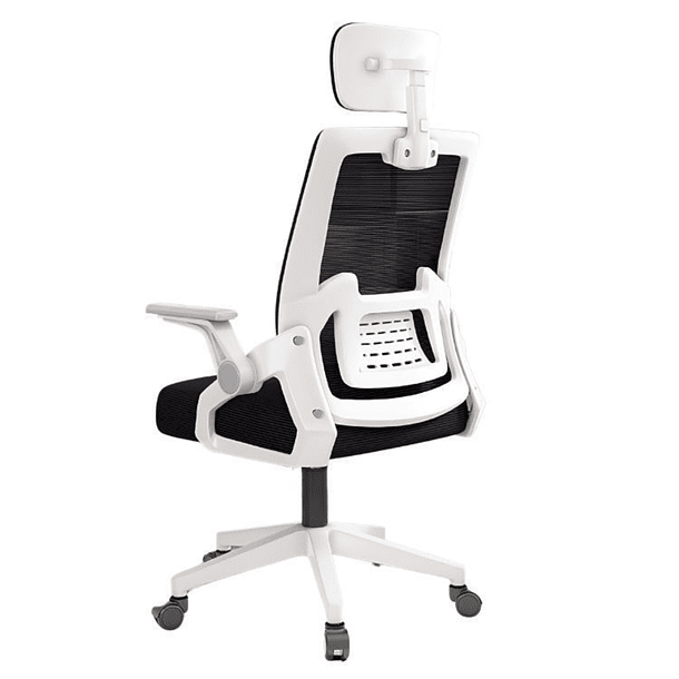 Silla Oficina Con Cabecero Ergonómico Malla Mesh Home Office 5