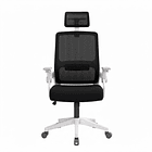 Silla Oficina Con Cabecero Ergonómico Malla Mesh Home Office 6
