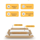 Organizador Escritorio Multifuncional 2 Niveles Con Cajón 93 3