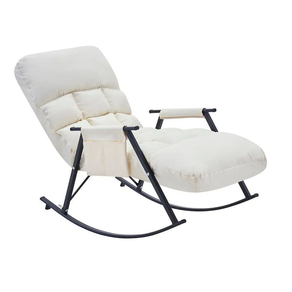 Sillón Mecedora Comodidad Interior Exterior Reclinable Hogar 1