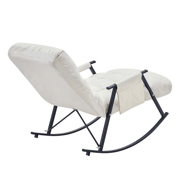 Sillón Mecedora Comodidad Interior Exterior Reclinable Hogar 3